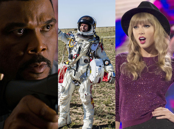 Tyler Perry, Felix Baumgartner, Taylor Swift Tyler Perry, Felix Baumgartner, Taylor Swift